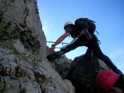 023-Bergfuehrer Bruno Bayer am Suedlichen Schafalpenkopf